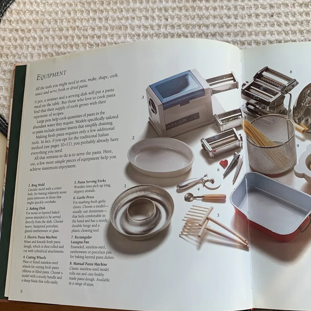 Williams Sonoma Kitchen Library Pasta Cookbook